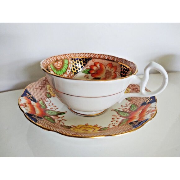 Bell (Shore and Coggins) Bone China Imari Style Tea Cup & Saucer (2912) - Picture 5 of 13
